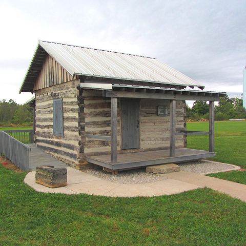 a small historical community building